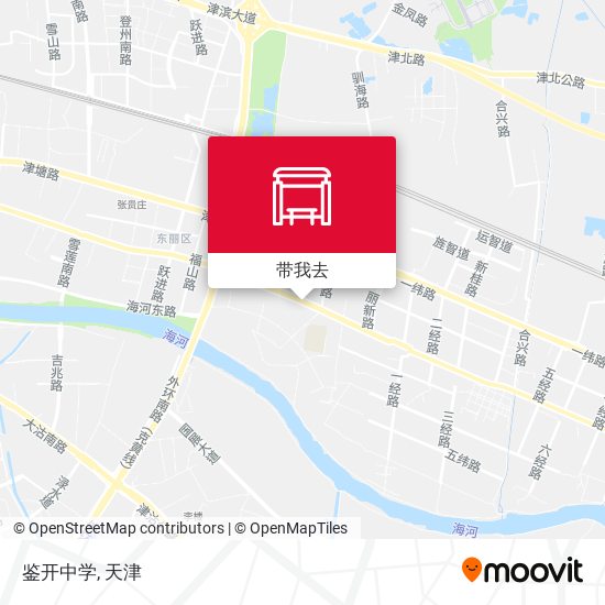 鉴开中学地图