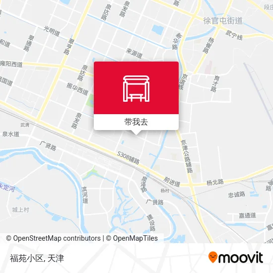 福苑小区地图