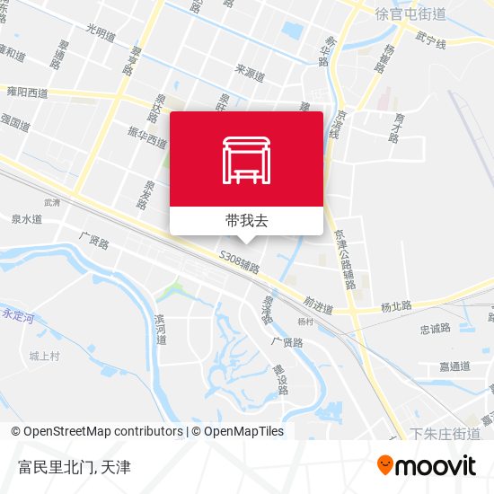 富民里北门地图
