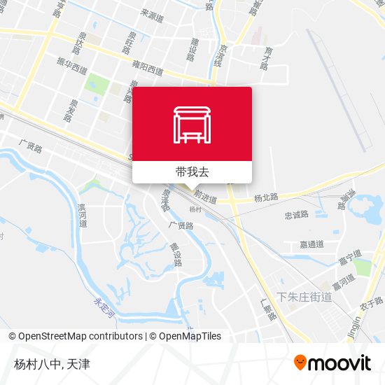 杨村八中地图