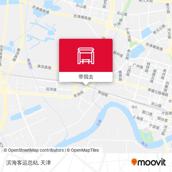 滨海客运总站地图