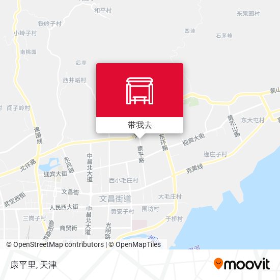 康平里地图