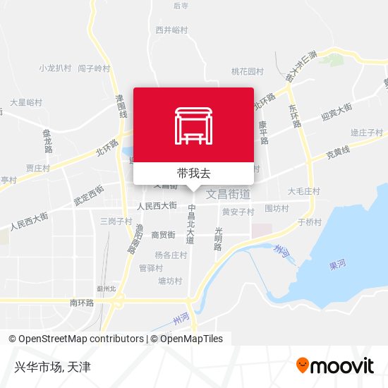 兴华市场地图