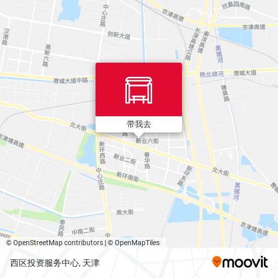 西区投资服务中心地图