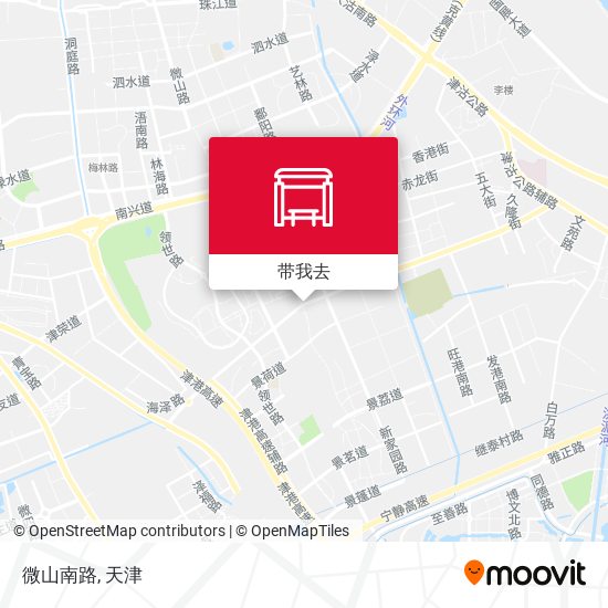 微山南路地图