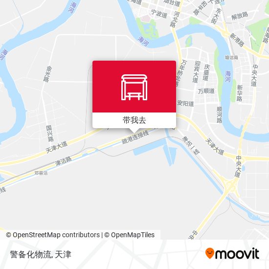 警备化物流地图