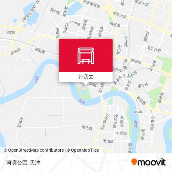 河滨公园地图