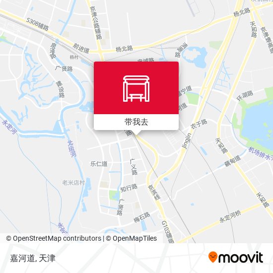 嘉河道地图