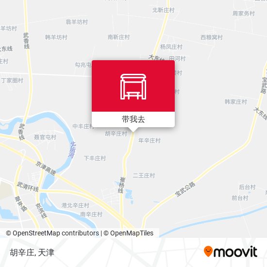 胡辛庄地图