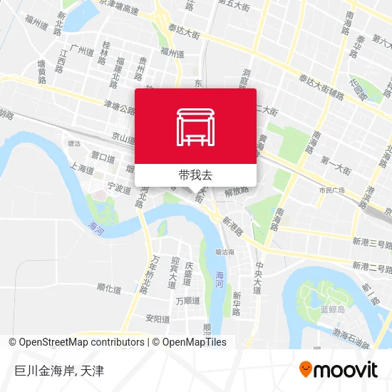 巨川金海岸地图