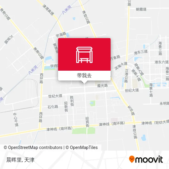 晨晖里地图