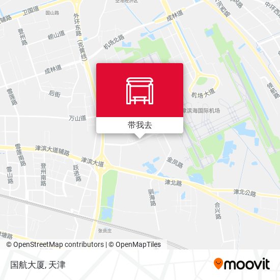 国航大厦地图