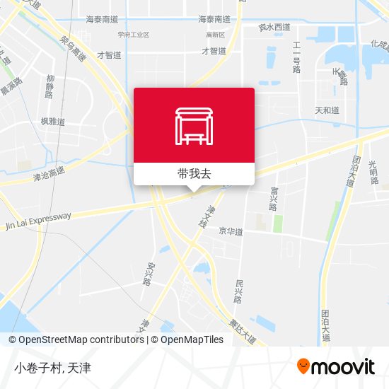 小卷子村地图