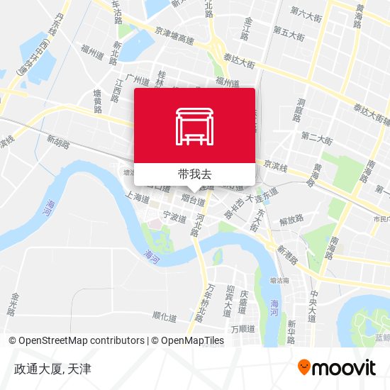 政通大厦地图