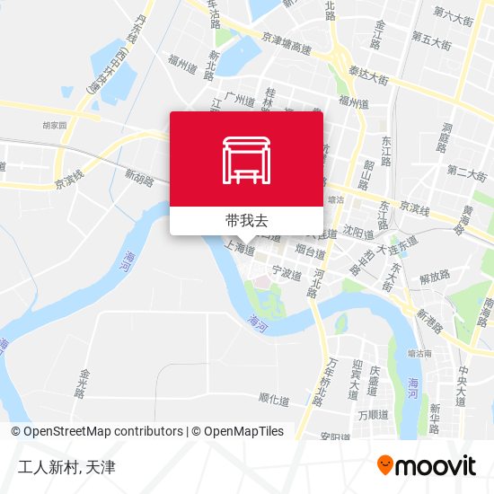 工人新村地图
