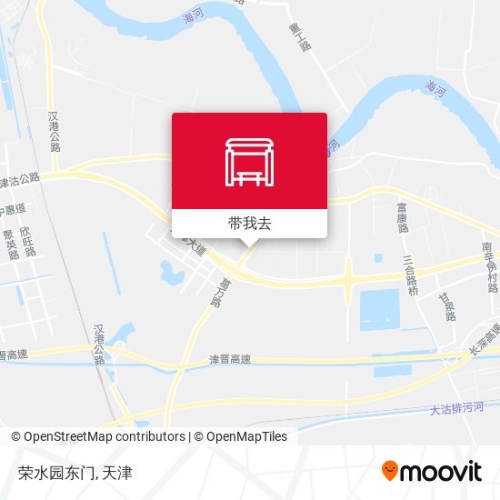 荣水园东门地图