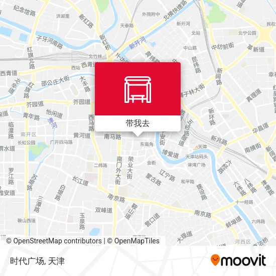 时代广场地图