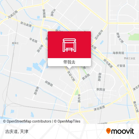 吉庆道地图