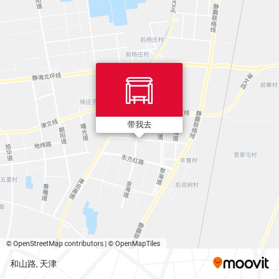 和山路地图