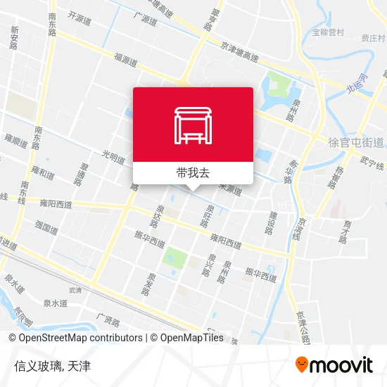 信义玻璃地图