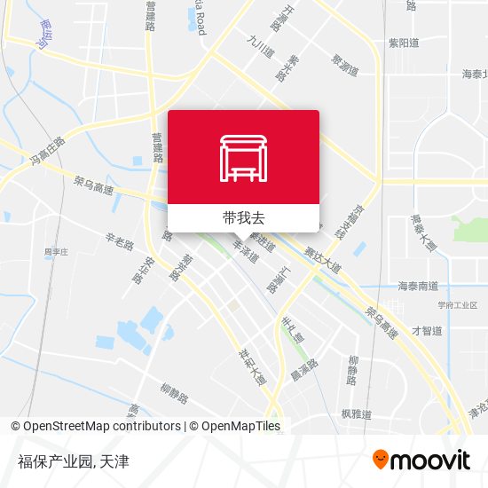 福保产业园地图