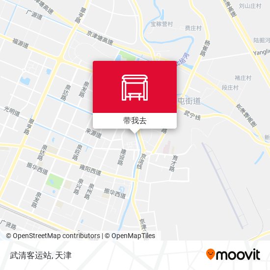 武清客运站地图