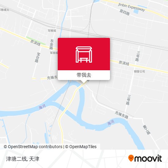 津塘二线地图