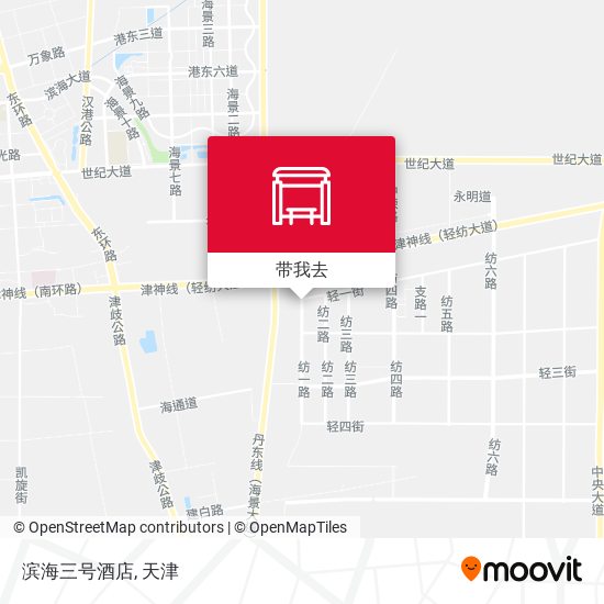 滨海三号酒店地图