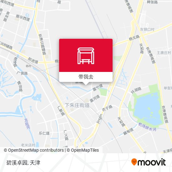 碧溪卓园地图