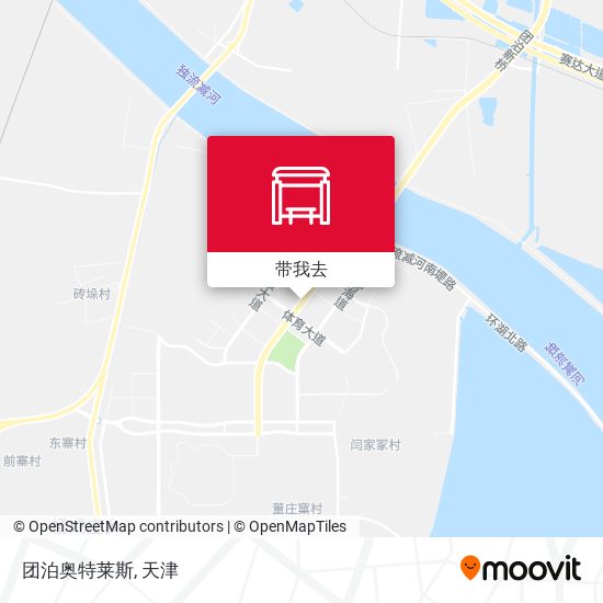 团泊奥特莱斯地图