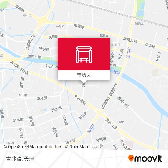 吉兆路地图