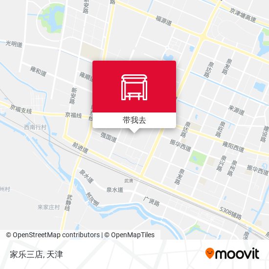 家乐三店地图