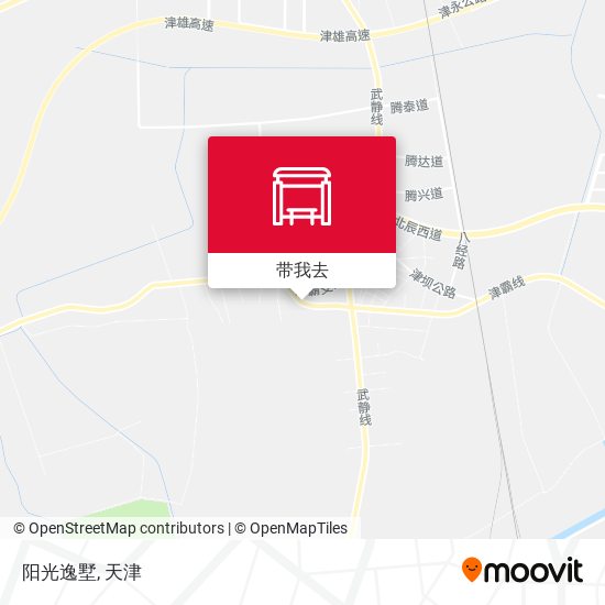 阳光逸墅地图