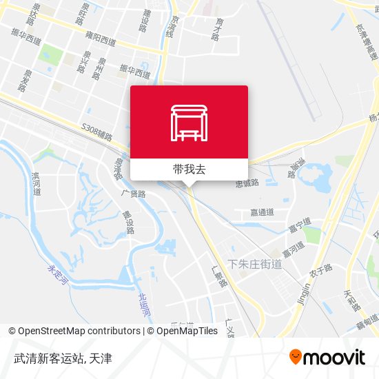 武清新客运站地图