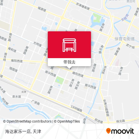 海达家乐一店地图