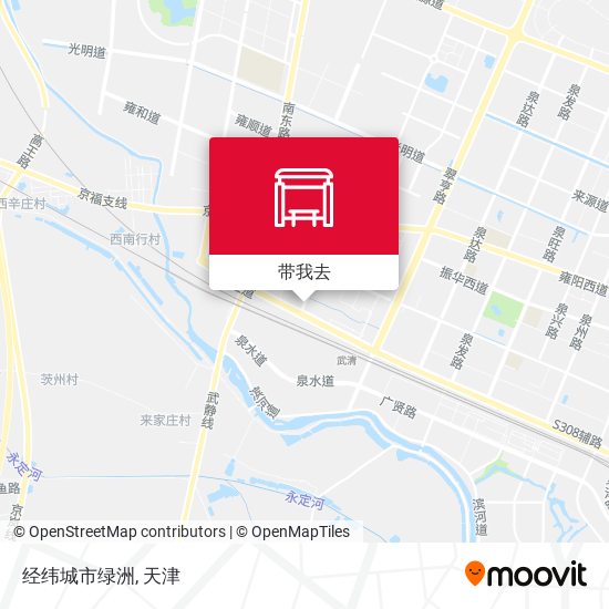 经纬城市绿洲地图