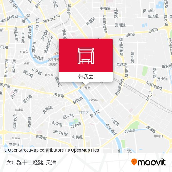 六纬路十二经路地图