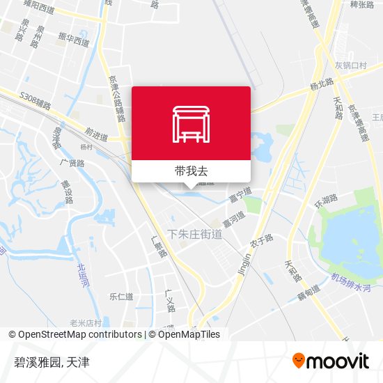 碧溪雅园地图