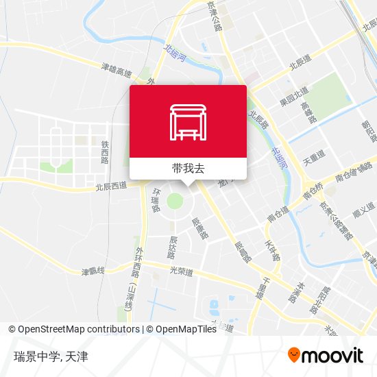 瑞景中学地图