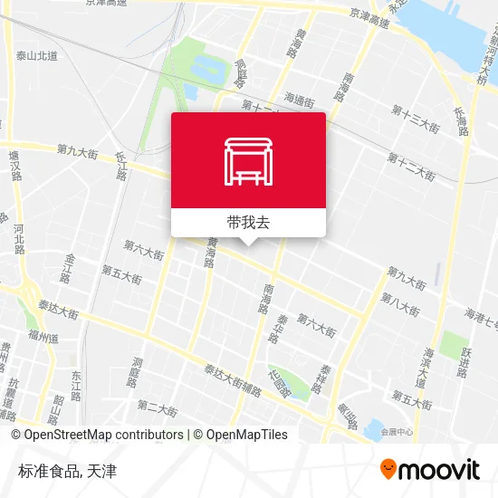 标准食品地图