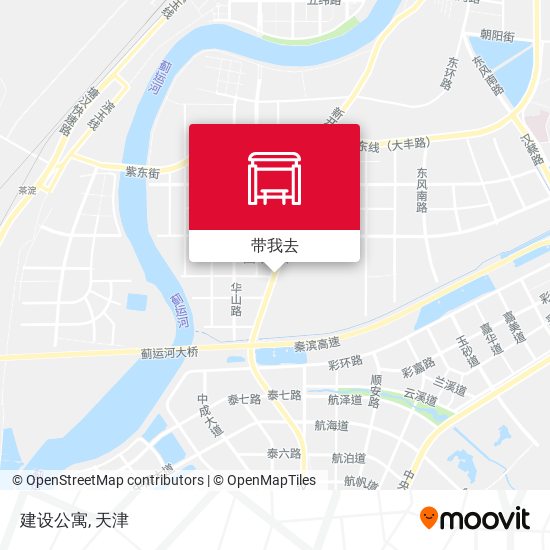 建设公寓地图