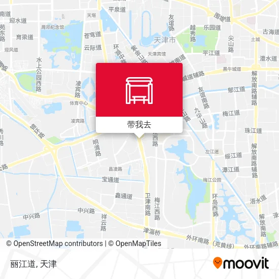丽江道地图