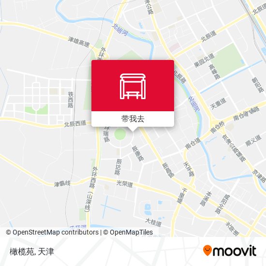 橄榄苑地图