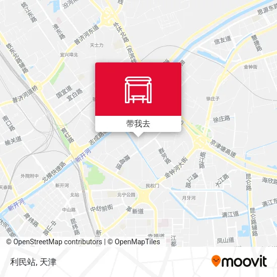 利民站地图