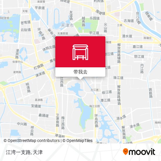 江湾一支路地图