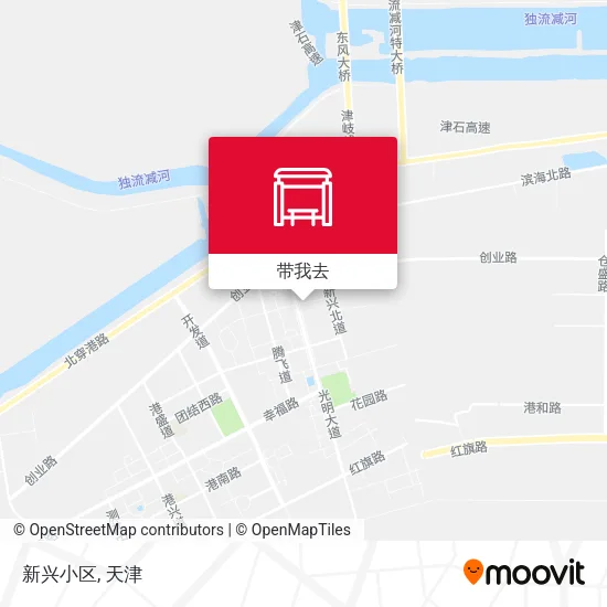 新兴小区地图