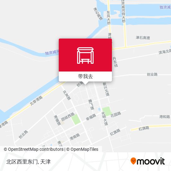 北区西里东门地图