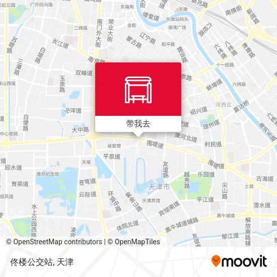 佟楼公交站地图
