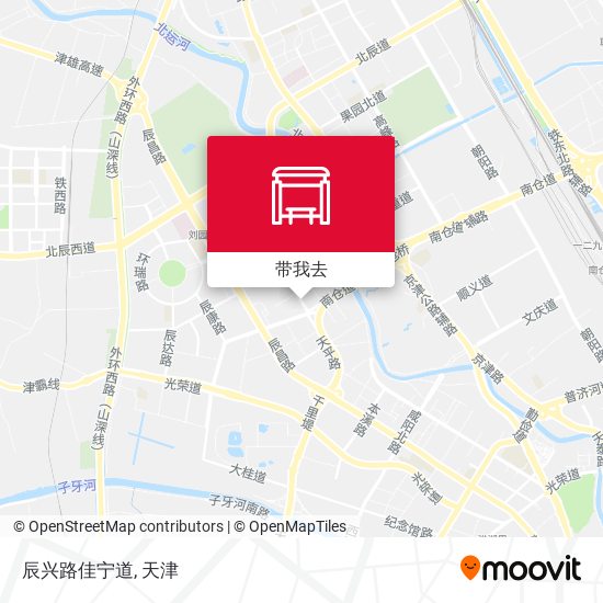 辰兴路佳宁道地图