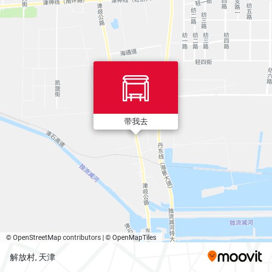 解放村地图